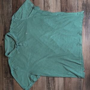 John Varvatos Polo Tshirt Peace Sign Size XXL In Green